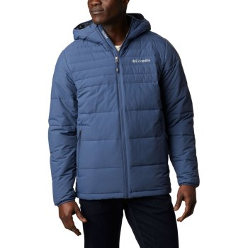 Columbia Muške Jakne - Alpine Tunnel 650 TurboDown Hooded Tamno Plave | NUHM-69387